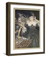 Milton, Comus 1634-Arthur Rackham-Framed Art Print