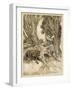 Milton, Comus-Arthur Rackham-Framed Art Print