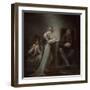 Milton Dictating to His Daughter, 1794-Henry Fuseli-Framed Giclee Print