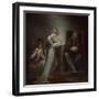 Milton Dictating to His Daughter, 1794-Henry Fuseli-Framed Giclee Print