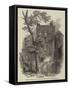 Milton's House, and Tree Planted by Him, in Petty France, Westminster-null-Framed Stretched Canvas