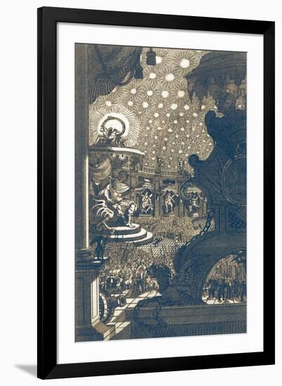 Milton's Paradise Lost by William Hogarth-William Hogarth-Framed Giclee Print