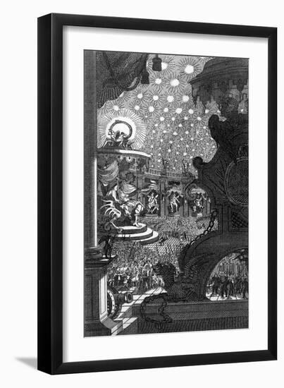 Milton's Paradise Lost by William Hogarth-William Hogarth-Framed Giclee Print