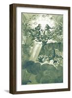 Milton's Paradise Lost by William Hogarth-William Hogarth-Framed Giclee Print