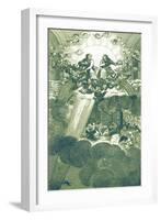 Milton's Paradise Lost by William Hogarth-William Hogarth-Framed Giclee Print