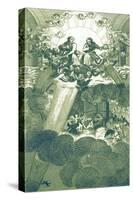 Milton's Paradise Lost by William Hogarth-William Hogarth-Stretched Canvas