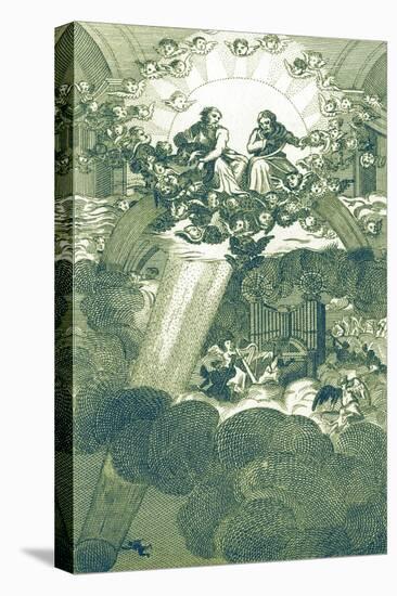Milton's Paradise Lost by William Hogarth-William Hogarth-Stretched Canvas