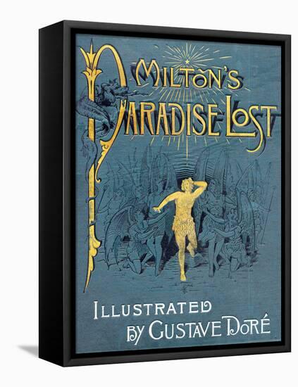 Milton's Paradise Lost-Gustave Dor?-Framed Stretched Canvas