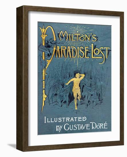 Milton's Paradise Lost-Gustave Dor?-Framed Art Print