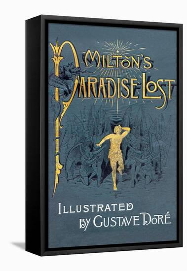 Milton's Paradise Lost-Gustave Doré-Framed Stretched Canvas