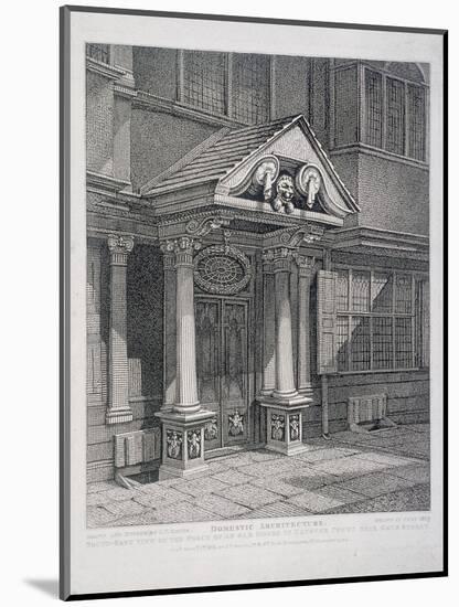 Milton Street, London, 1813-John Thomas Smith-Mounted Giclee Print