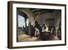 Milton Visiting Galileo-null-Framed Giclee Print