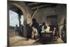 Milton Visiting Galileo-null-Mounted Giclee Print