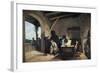 Milton Visiting Galileo-null-Framed Giclee Print