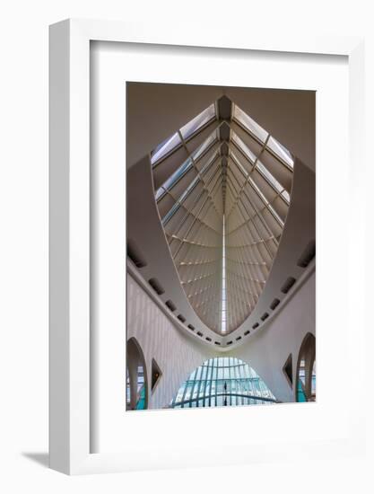 Milwaukee Art Museum Hall-Steve Gadomski-Framed Photographic Print