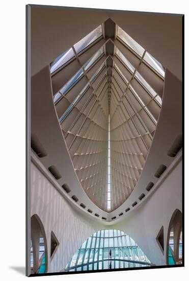 Milwaukee Art Museum Hall-Steve Gadomski-Mounted Photographic Print