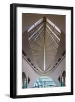 Milwaukee Art Museum Hall-Steve Gadomski-Framed Premium Photographic Print