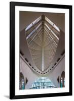 Milwaukee Art Museum Hall-Steve Gadomski-Framed Photographic Print