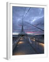 Milwaukee Art Museum, New Wing, Wisconsin-Walter Bibikow-Framed Premium Photographic Print