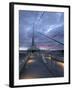 Milwaukee Art Museum, New Wing, Wisconsin-Walter Bibikow-Framed Premium Photographic Print