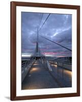 Milwaukee Art Museum, New Wing, Wisconsin-Walter Bibikow-Framed Photographic Print