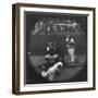 Milwaukee Braves Henry Aaron Batting During Baseball Game-George Silk-Framed Premium Photographic Print