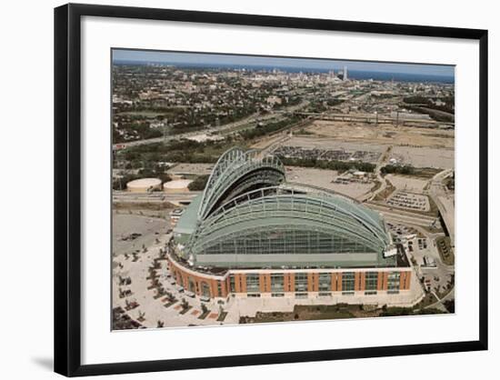 Milwaukee Brewers Miller Park Sports-Mike Smith-Framed Art Print