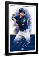 Milwaukee Brewers - R Braun 17-null-Framed Poster