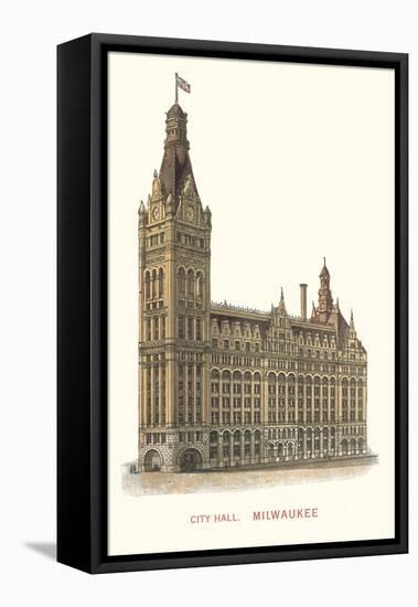 Milwaukee City Hall, Wisconsin-null-Framed Stretched Canvas