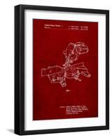 Milwaukee Compound Miter Saw Patent-Cole Borders-Framed Art Print