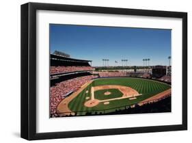 Milwaukee County Stadium-Ira Rosen-Framed Art Print