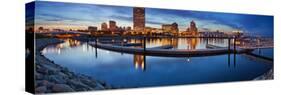 Milwaukee  Panorama.-rudi1976-Stretched Canvas