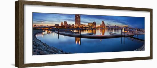 Milwaukee  Panorama.-rudi1976-Framed Photographic Print