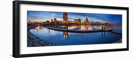 Milwaukee  Panorama.-rudi1976-Framed Photographic Print