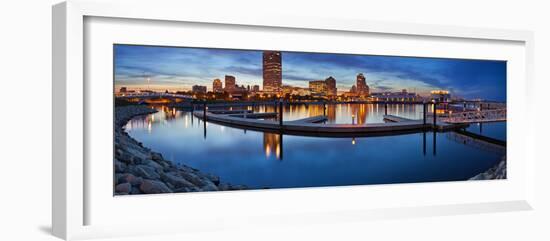 Milwaukee  Panorama.-rudi1976-Framed Photographic Print