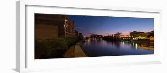 Milwaukee Riverwalk-Steve Gadomski-Framed Photographic Print