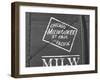 Milwaukee Road Boxcar Showing Logo-null-Framed Photographic Print