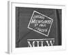 Milwaukee Road Boxcar Showing Logo-null-Framed Photographic Print