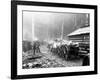 Milwaukee Road Construction Camp, Circa 1906-Asahel Curtis-Framed Giclee Print