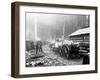 Milwaukee Road Construction Camp, Circa 1906-Asahel Curtis-Framed Giclee Print