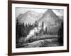 Milwaukee Road – Olympian, 1913-Asahel Curtis-Framed Giclee Print