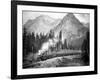 Milwaukee Road – Olympian, 1913-Asahel Curtis-Framed Giclee Print