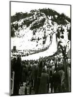 Milwaukee Road Ski Bowl, ca. 1946-null-Mounted Giclee Print