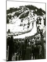 Milwaukee Road Ski Bowl, ca. 1946-null-Mounted Giclee Print