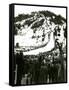 Milwaukee Road Ski Bowl, ca. 1946-null-Framed Stretched Canvas