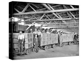 Milwaukee Road - Tea Shipment, 1921-Marvin Boland-Stretched Canvas