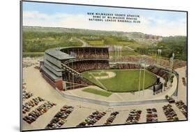 Milwaukee Stadium, Wisconsin-null-Mounted Art Print