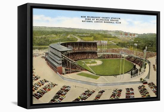 Milwaukee Stadium, Wisconsin-null-Framed Stretched Canvas