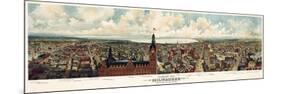 Milwaukee Wisconsin From City Hall Tower 1898-Vintage Lavoie-Mounted Giclee Print