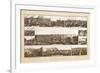 Milwaukee, Wisconsin - Panoramic Map-Lantern Press-Framed Premium Giclee Print